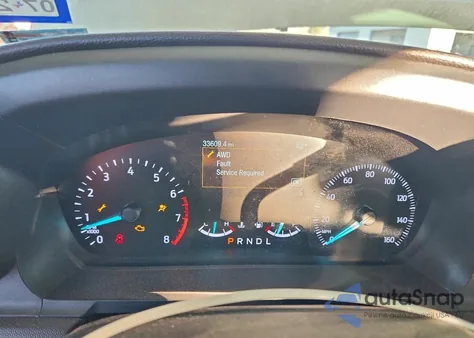 2022 Ford Explorer Police Interceptor z USA, uszkodzony, nr VIN 1FM5K8AB8NGA41422